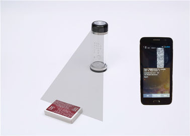 دوربین بطری شفاف برای اسکن کردن کارت های پوکر علامت دار، دستگاه های فریب دهنده کازینو