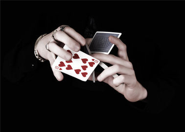 نکات چرخشی حرفه ای برش بازی کارت های کلاهبرداری برای نمایش سحر و جادو / پوکر تقلب
