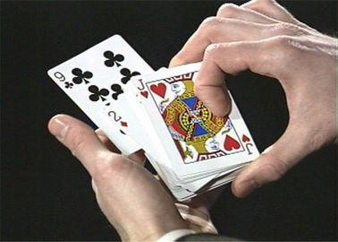 کوئینز به Aces Switch Card تیرک مهارت و تکنیک پوکر سحر و جادو